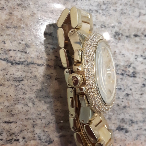 Michael Kors gold tone crystal watch - Picture 5 of 5